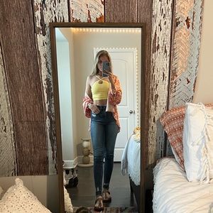 Buckle Black Super High Rise Skinny Size 25